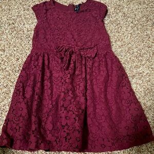 ⭐️5/$15! Next Maroon Lace Dress